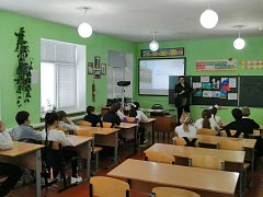  "Разговоры о важном" ершовские школьники посвятили защитникам Отечества
