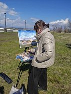 В Парке покорителей космоса развернулся первый «Космический пленэр»