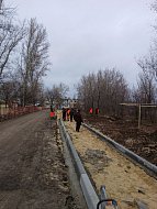 В Ершове построен новый тротуар к детскому саду «Машенька»