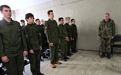 Юноши из Ершовского района прошли начальную военную подготовку в учебном центре «Авангард»