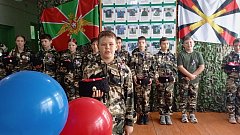 В МОУ «СОШ с. Перекопное» Ершовского района открыт школьный отряд «ПАТРИОТ»