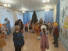 Ершовские дошколята из «Солнышка» праздновали Старый Новый год