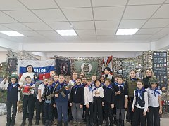 Юные ершовцы с интересом познакомились с экспонатами на выставке «На переломе эпох»