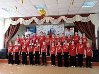 Пятиклассники ершовской школы пополнили ряды юнармейцев
