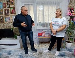 За месяц до Нового года облдеп стал Дедом Морозом для семьи мобилизованного ершовца