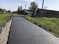 В селах Ершовского района осваивают дорожное финансирование