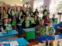 Для ершовских школьников прошел мастер-класс по живописи