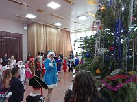 В Ершове прошло новогоднее представление для детей мобилизованных граждан