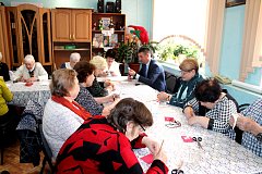 В ершовском «Доброцентре» прошел мастер-класс «Георгиевская лента Победы-80»