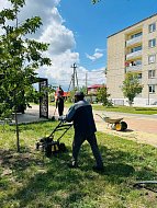 В Ершове МКУ «Благоустройство» продолжает плановую работу по содержанию территории города