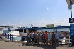 Ершовские пенсионеры совершили небольшое путешествие по Волге