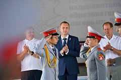 Роман Бусаргин: патриотами становятся с самого детства