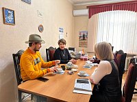 Сегодня в Ершове побывал необычный гость