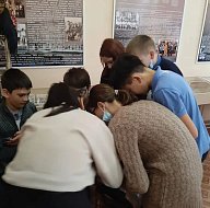 В школе прошла квест-игра «Удивительный мир музея»