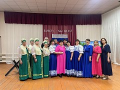 В ершовском селе состоялся патриотический благотворительный концерт в поддержку участников СВО