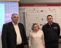 В Ершовском подразделении учебного центра провели профилактическое мероприятие по безопасности на железнодорожных переездах