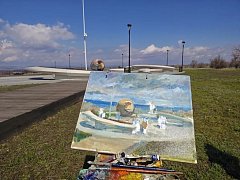 В Парке покорителей космоса развернулся первый «Космический пленэр»