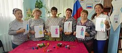 Для ершовских сельчан организовали сеанс арт-терапии «Рисуем здоровье»