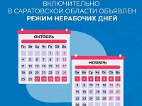 С 27 октября в Саратовской области начались нерабочие дни, у школьников - каникулы.