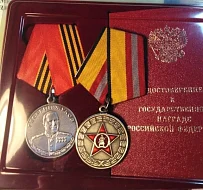 Мобилизованный боец Марат Д. из Ершовского района удостоен высоких государственных наград