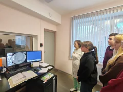 В Ершовской районной больнице состоялась встреча с будущими студентами-медиками