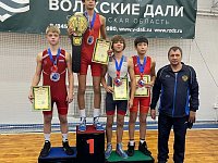 Ершовские борцы — призеры турнира «Волжские дали»