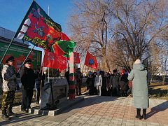 В День Героев Отечества в Ершове прошла  акция  "Вахта памяти" 