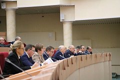 Глава Ершовского района Светлана Зубрицкая приняла участие в депутатских слушаниях облдумы