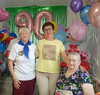 Жительница ершовского села отмечает 90-летний юбилей