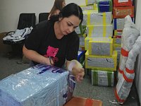 Жители Ершовского района собрали очередную партию гуманитарного груза для военнослужащих СВО