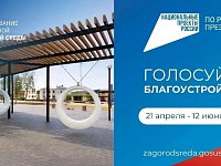 Голосование  за благоустройство продолжается