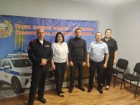 Председатель Общественного совета при ОМВД России по Ершовскому району Владимир Кусиков посетил Госавтоинспекцию