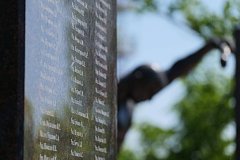 Имена семерых ершовских героев СВО увековечили на Соколовой горе в Саратове