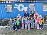 Ершовские дошколята узнали, как работают настоящие герои