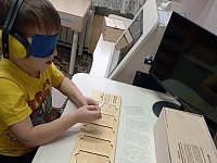 На занятиях в Ершовском реабилитационном центре успешно применяются самые разные методики