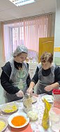 Ершовцы двух поколений совместно приготовили новогодние блюда