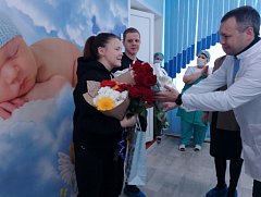В Ершовском роддоме появилась на свет первая в этом году новорожденная