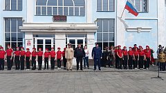 На станцию Ершов прибыл ретро-поезд