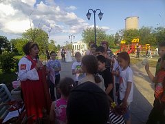 В Ершове ожили герои пушкинских сказок