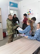 «Клаксон» рассказал ершовским ребятам  о службе в зоне СВО