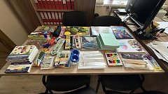 В эксплуатационном локомотивном депо Ершов прошла акция «Собери ребенка в школу»