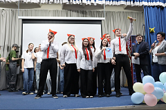 В школе №3 г. Ершова прошел фестиваль КВН «Цифровой ветер»