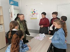 «Клаксон» рассказал ершовским ребятам  о службе в зоне СВО