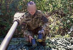 За проявленные мужество и героизм мобилизованный из Ершова награжден медалью Суворова