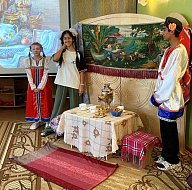 В Ершовском реабилитационном центре прошли семейные посиделки у самовара