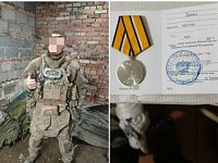 Медалью Министерства обороны РФ «За боевые отличия» награжден уроженец Ершовского района