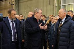 Николай Патрушев и Игорь Комаров посетили ведущие судостроительные предприятия Нижнего Новгорода