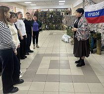 Ершовские школьники посетили выставку «На переломе эпох»