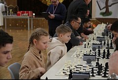 Даже во время зимних каникул ершовцы не расставались с шахматами