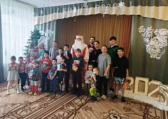 В Ершовском реабилитационном центре встречали первых гостей в новом году